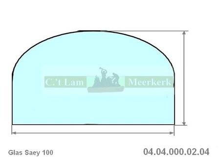Glas 04.04.000.02.04 Saey 100