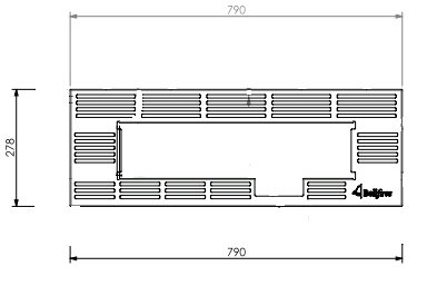 Rooster dubbele brander zwart (sinds 10-5-2021) 339050 Barbas