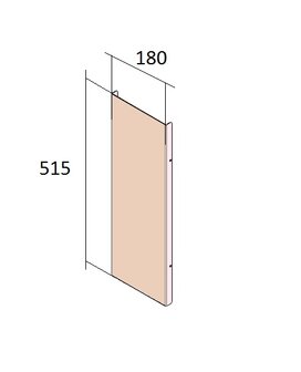 Lamel achterwand zwart (sinds 10-5-2021) 338958 Barbas