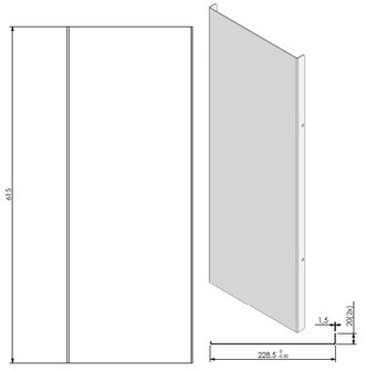 Lamel Vib Topsham 3 zwart 340969 Barbas