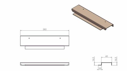 Steun lamellen Compact 45 355073 Barbas