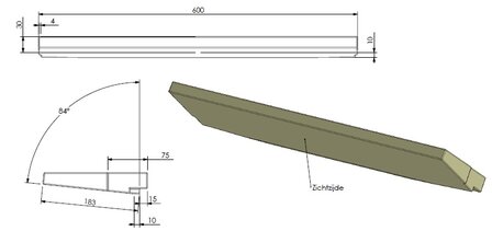 Betonkeramiek Remplaat 341638 Barbas