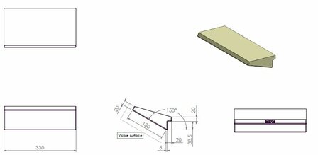 Betonkeramiek remplaat O Compact 45 353735 Barbas