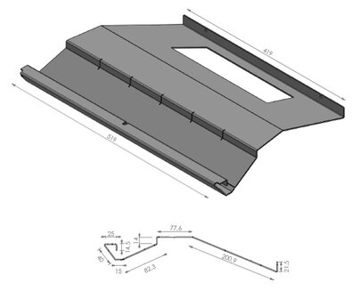 Remplaat RVS 342087 Barbas