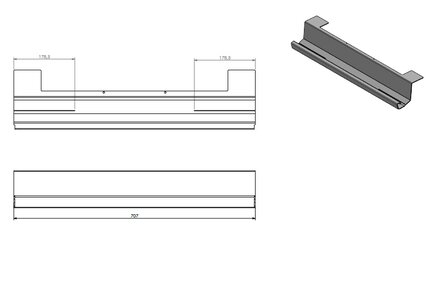 Remplaat Zwart 351519 Barbas