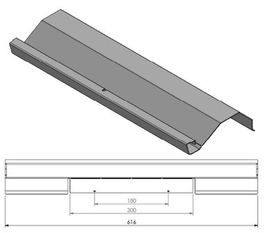 Remplaat ZWART 341173 Barbas