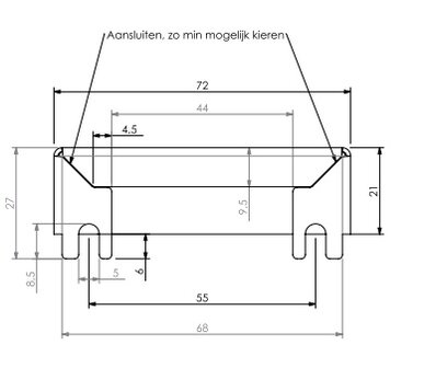 Afschermkapje waakvlam LF/CF 334289 Barbas