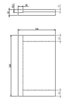 Vermiculiet plaat L/R-achter 328043 Barbas