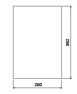 Vermiculiet Zijwand l/r 392 x 260 mm 329222 Barbas