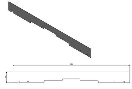 Afscherming brander 346845 Barbas