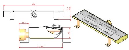 Branderbed 323258 propaan Barbas