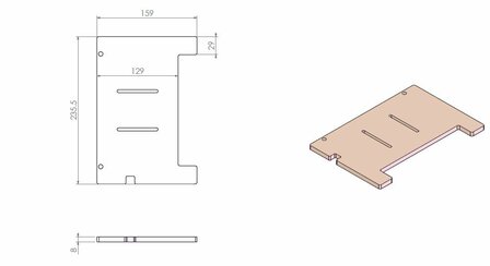 Stookbodem 354505 Compact 70 zw Barbas