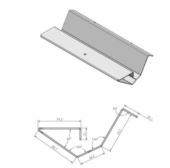 Vlamkeerplaat Compact 55 zw 354466 Barbas