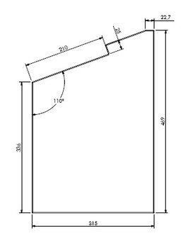 Betonkeramiek wand rechts 331646 Barbas