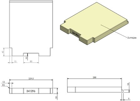 Betonkeramiek zijwand 341296 Barbas