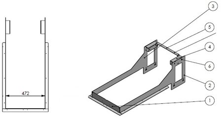 Boezemijzer Roomdivider Medium 342833 Barbas