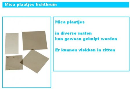 Zachte voeten dam Goedkeuring Mica plaatjes - C.'t Lam Houtkachels en onderdelen Meerkerk
